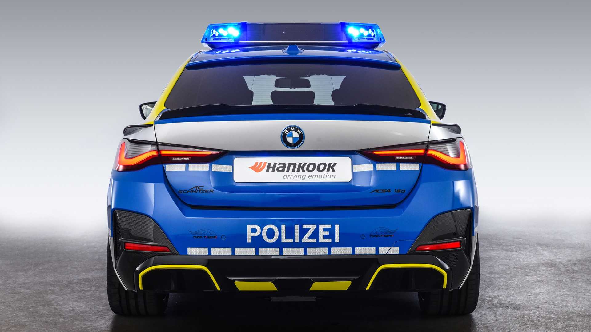 AC Schnitzer Created A BMW i4 M50 Police Car