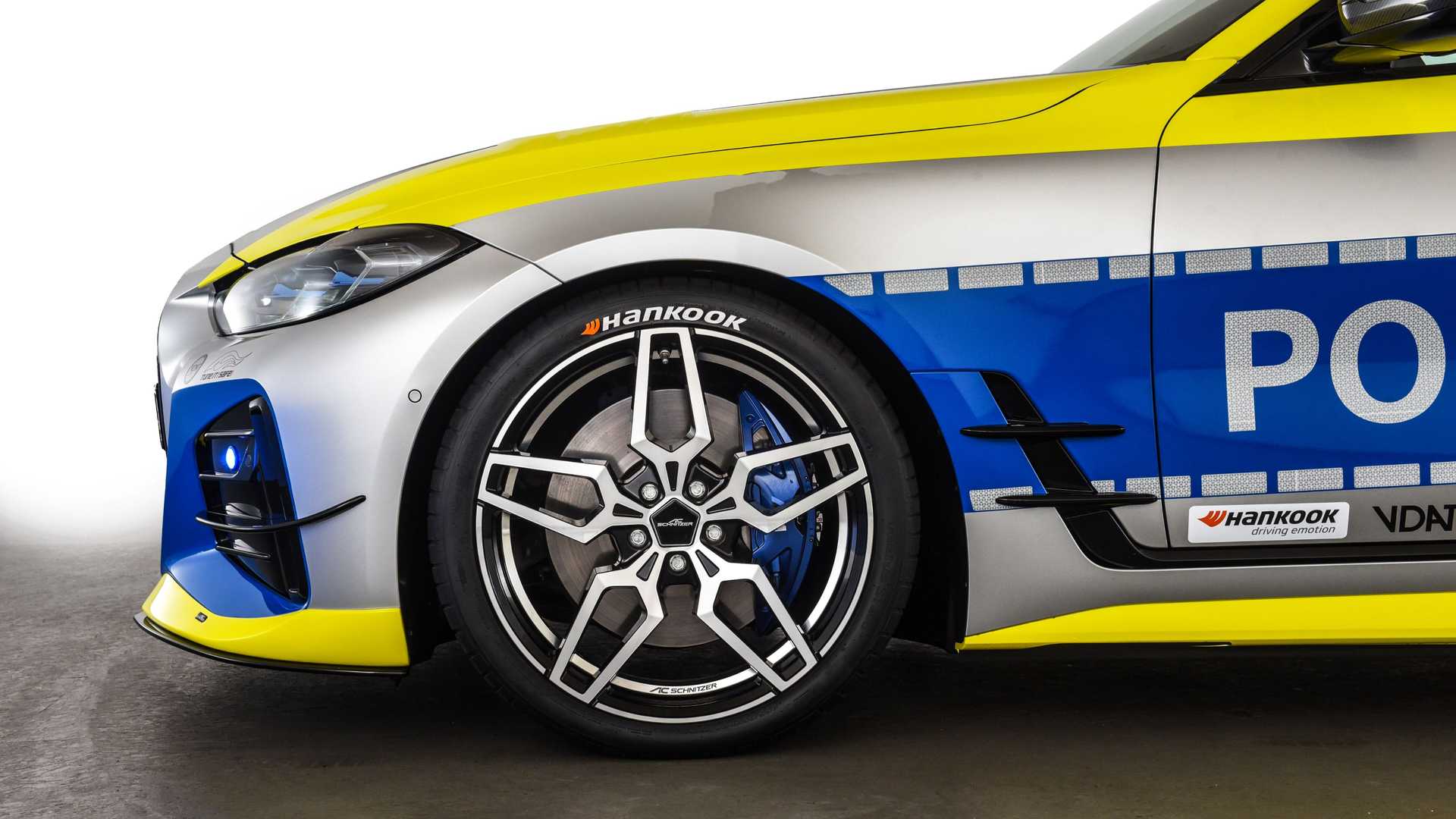 AC Schnitzer Created A BMW i4 M50 Police Car