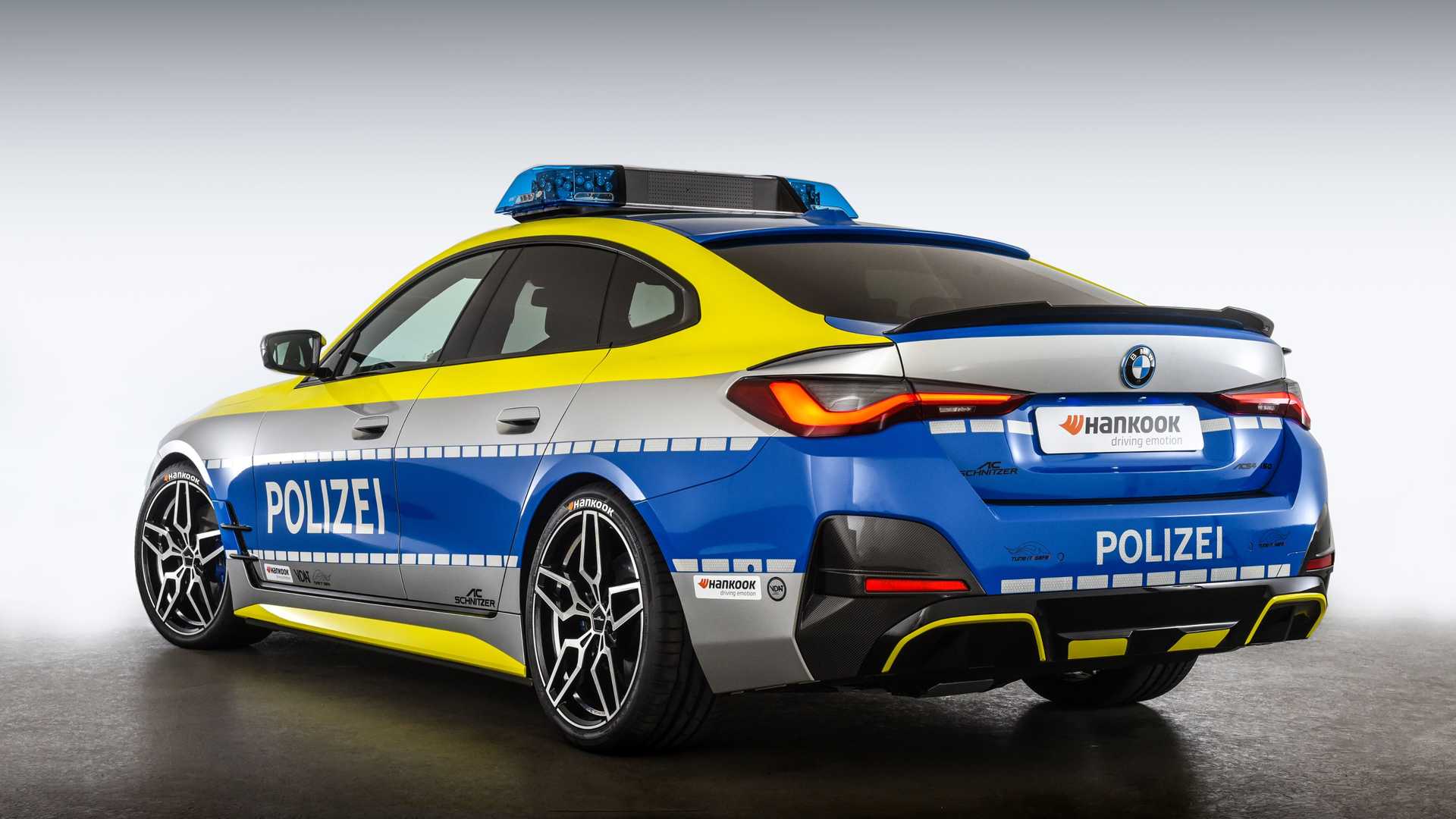 AC Schnitzer Created A BMW i4 M50 Police Car