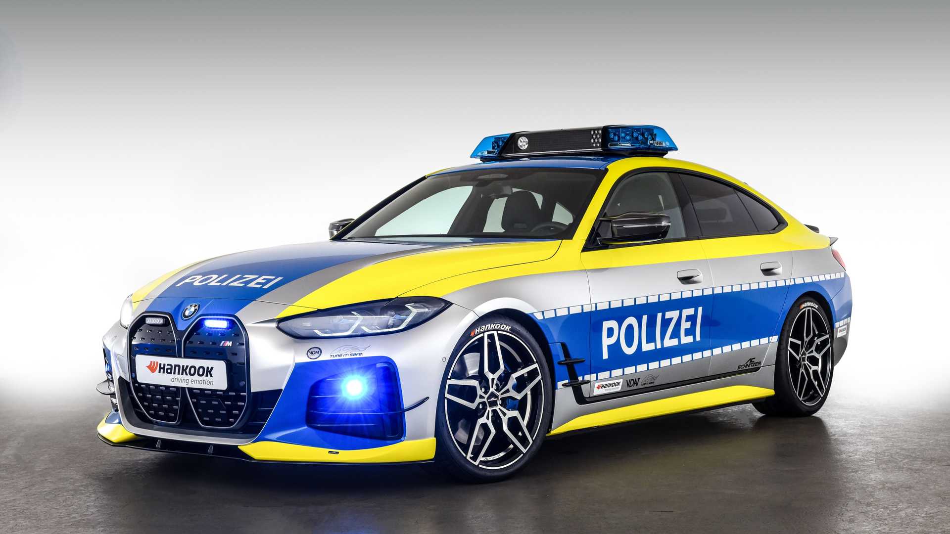 AC Schnitzer Created A BMW i4 M50 Police Car