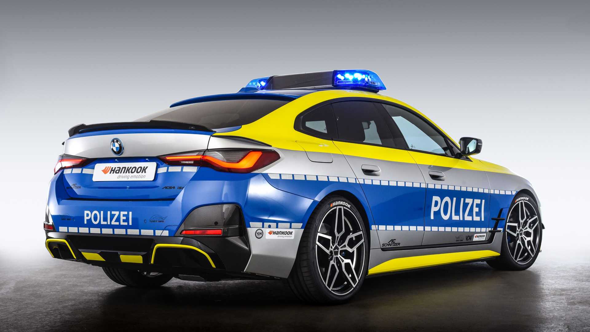 AC Schnitzer Created A BMW i4 M50 Police Car