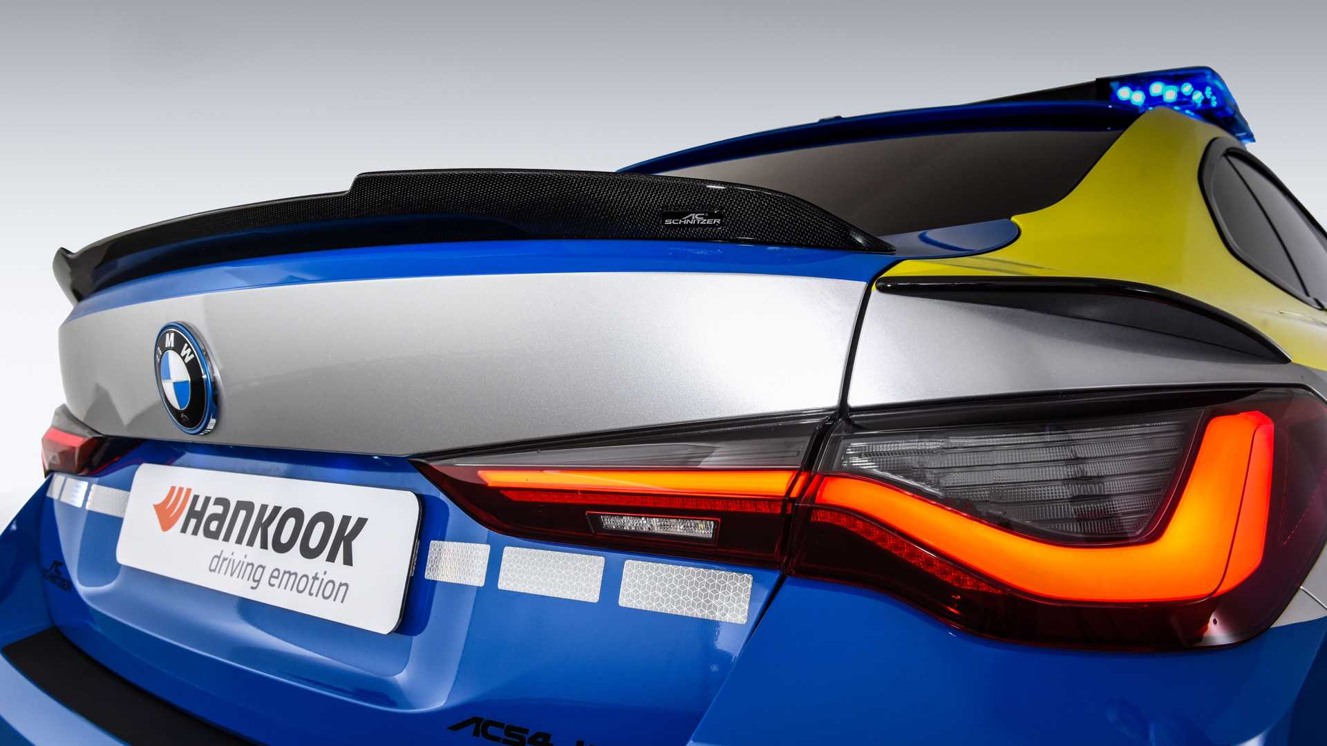 AC Schnitzer Created A BMW i4 M50 Police Car