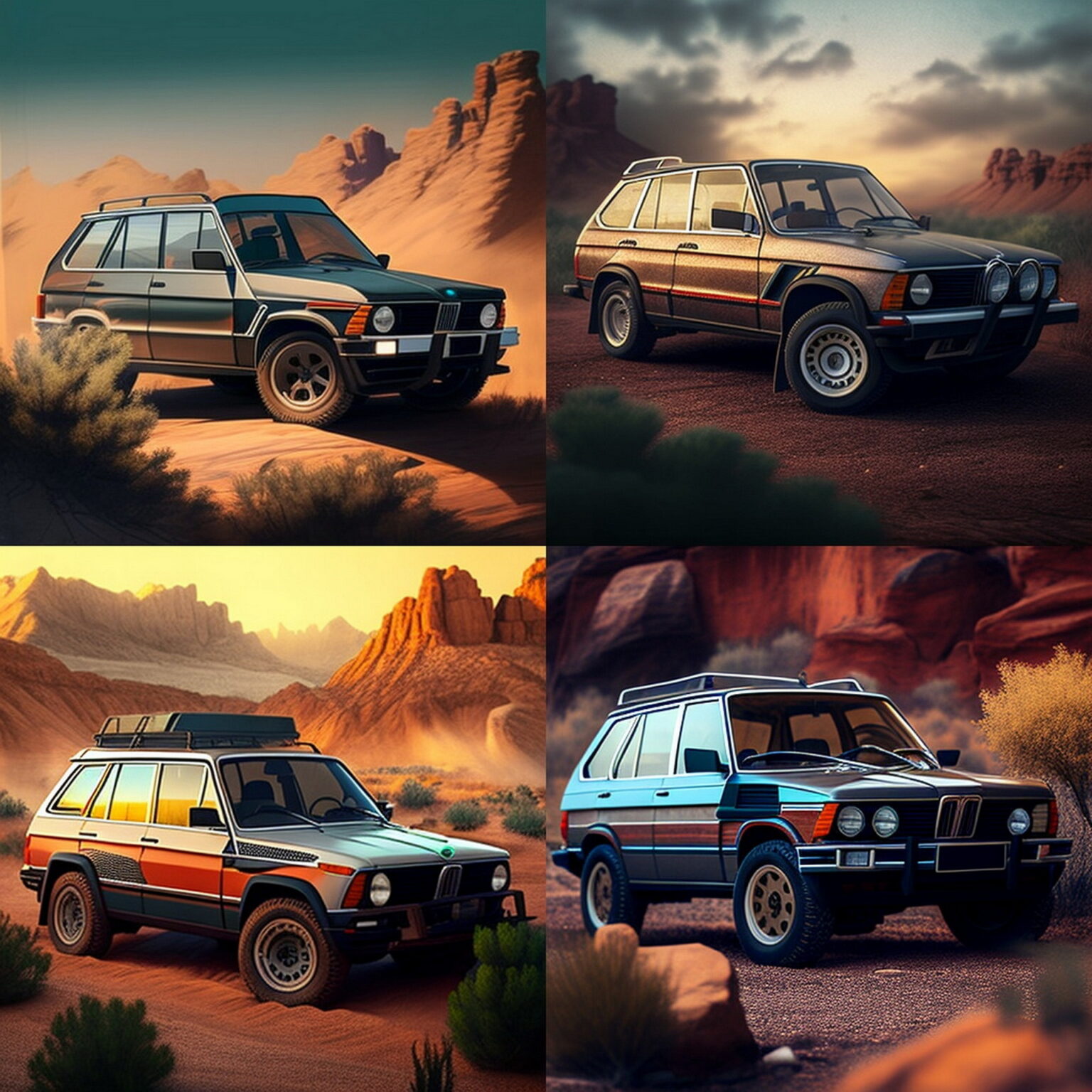What If BMW Had Made Its X SUVs In the ’80s? Carscoops