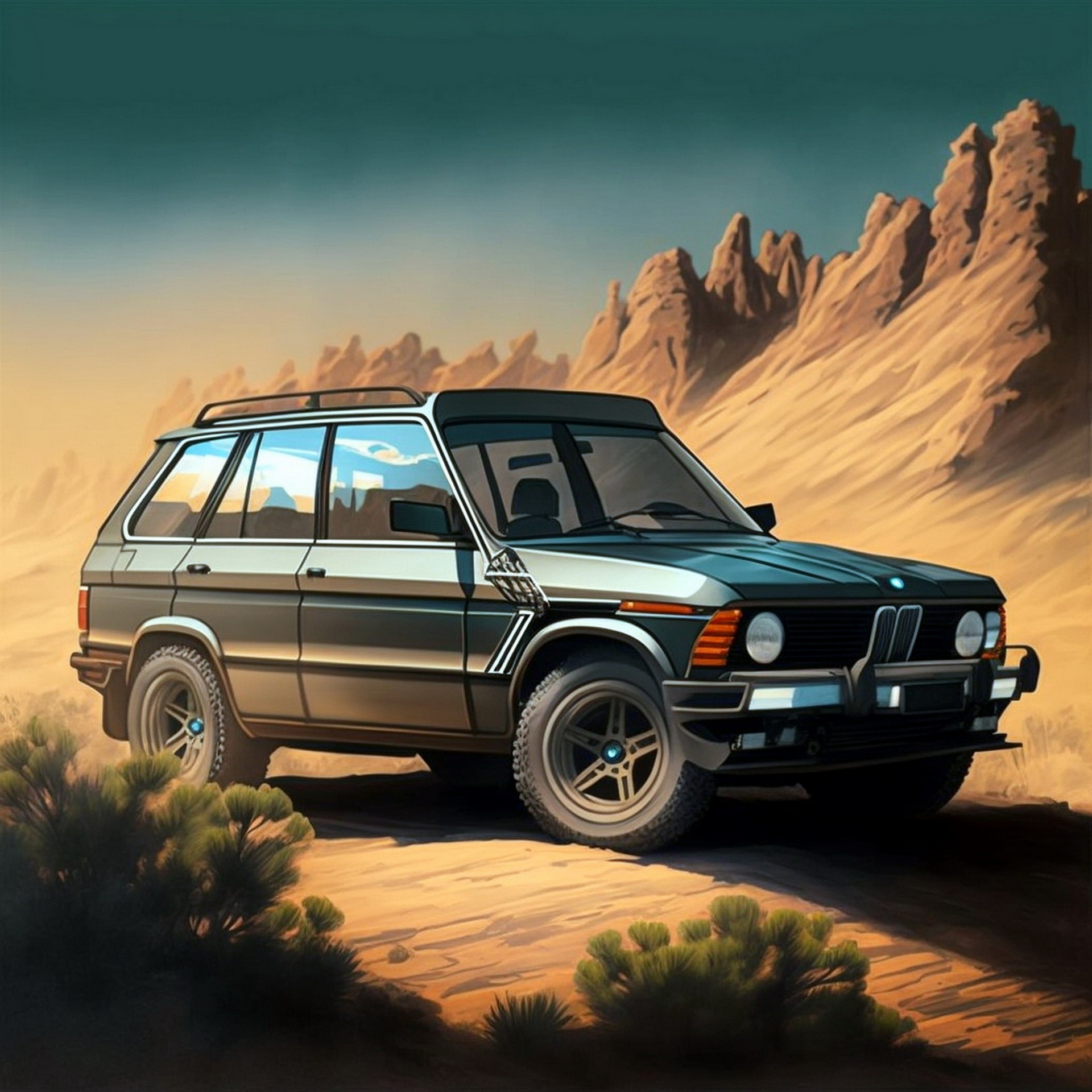 What If BMW Had Made Its X SUVs In the ’80s? | Carscoops
