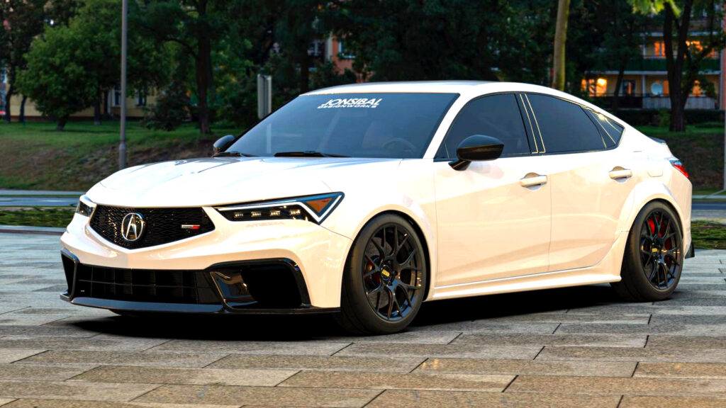 2024 Acura Integra Type S Rendered Into Reality Carscoops