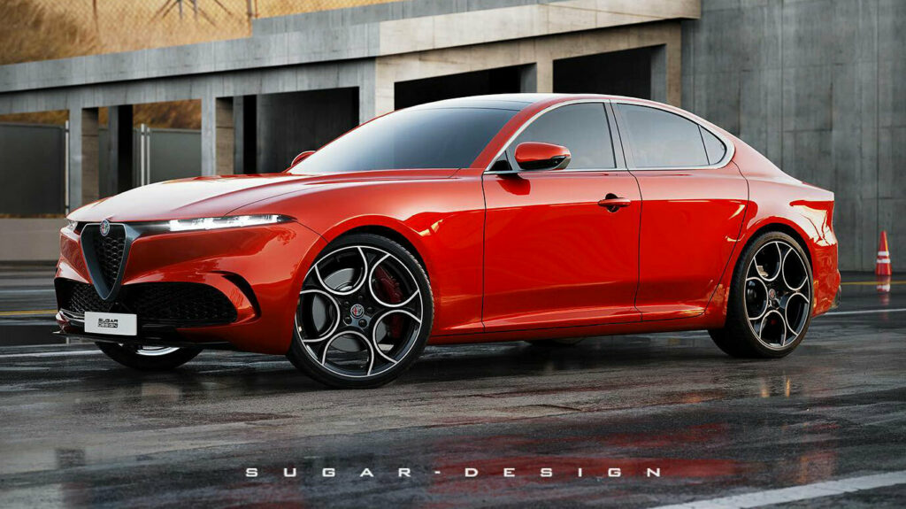  2026 Alfa Romeo Giulia Successor Inspired By Old And New Is Pure Sexiness