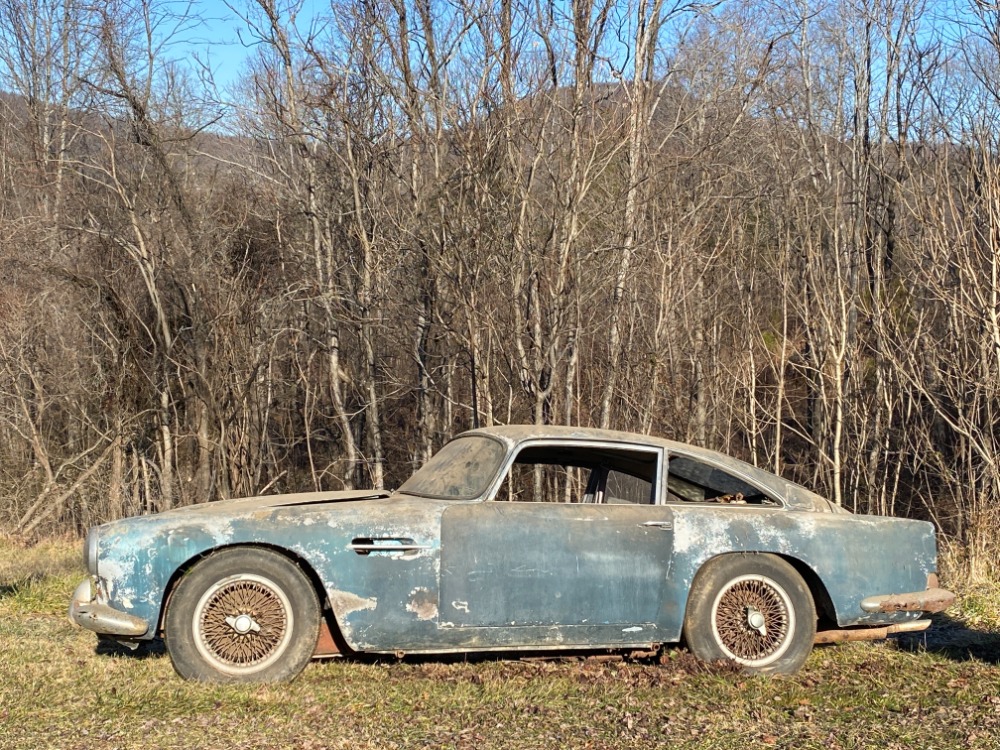 This 1962 Aston Martin DB4 Was Pulled From A Barn After More Than 30 Years