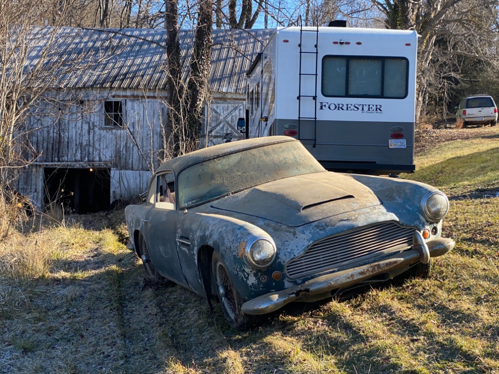 This 1962 Aston Martin DB4 Was Pulled From A Barn After More Than 30 Years