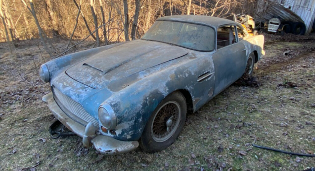  This 1962 Aston Martin DB4 Was Pulled From A Barn After More Than 30 Years