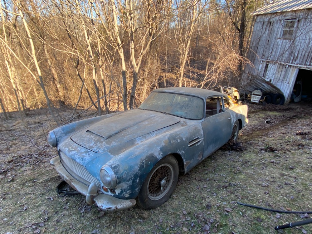 This 1962 Aston Martin DB4 Was Pulled From A Barn After More Than 30 Years