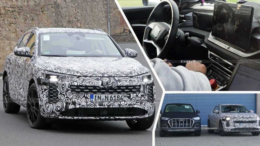  2024 Audi Q5 SUV Spied Inside And Out Revealing Radical Interior Overhaul