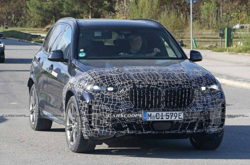 Refreshed 2024 BMW X5 Spied In New M60i Guise