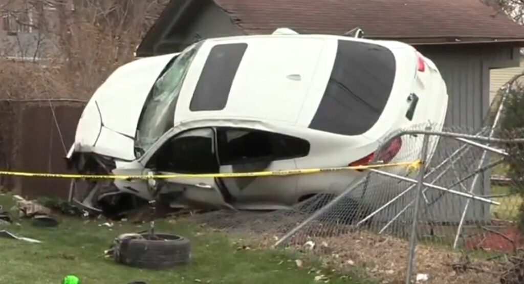  18 Year-Old Car Salesman Crashes BMW X6 M Into House During Test Drive