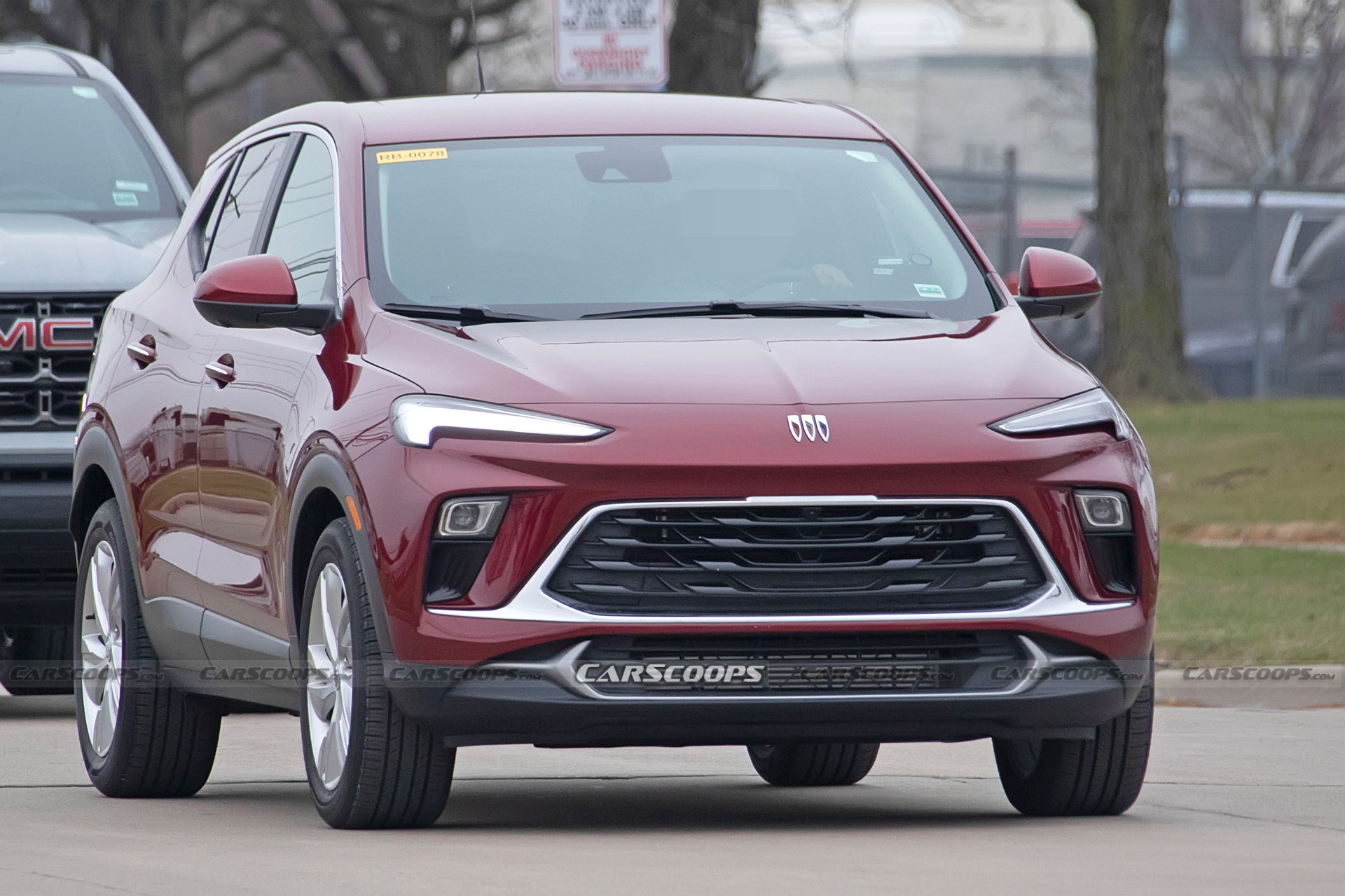 2024 Buick Encore GX Caught Undisguised Showing New Wildcat Face And Logo