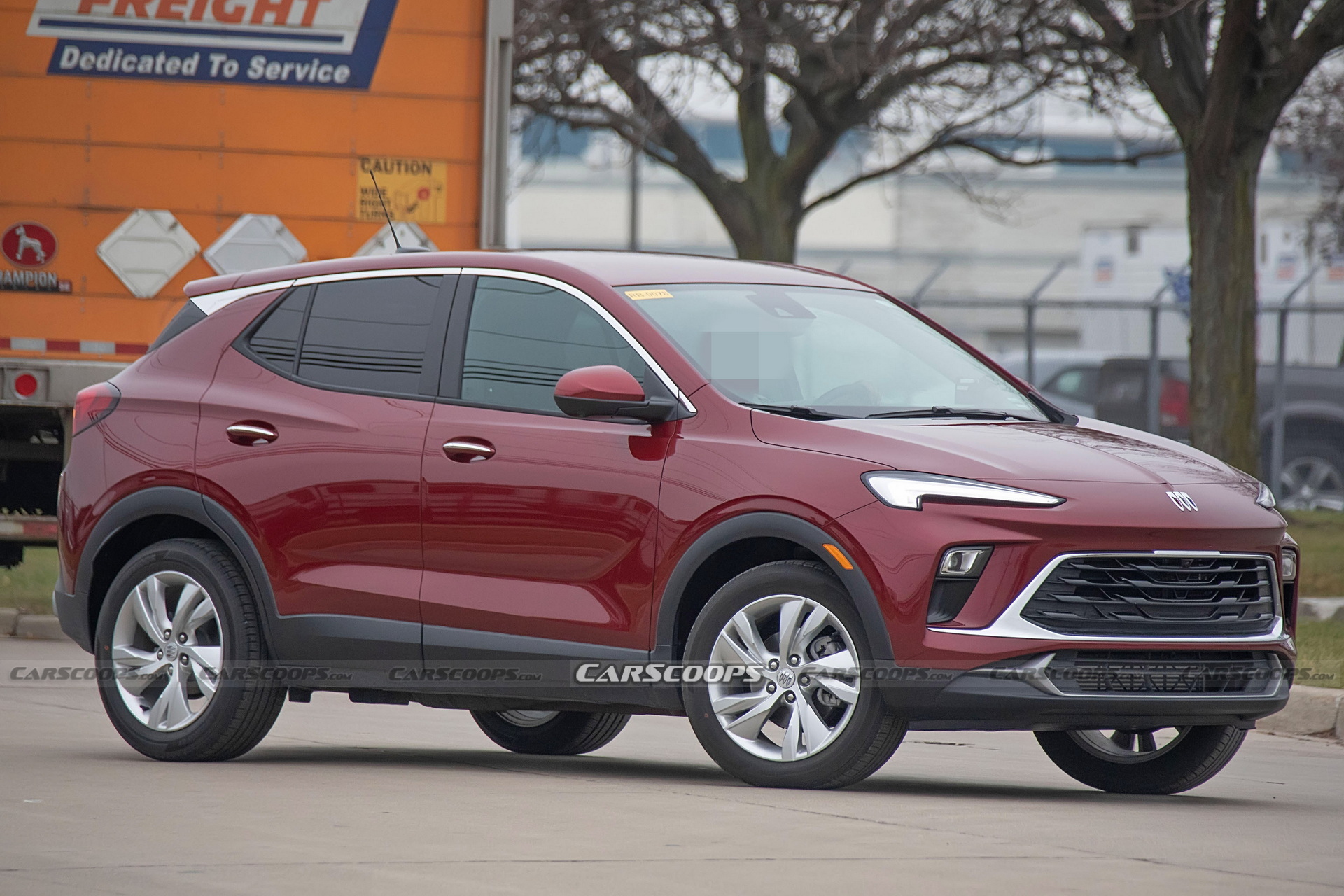 2024 Buick Encore GX Caught Undisguised Showing New Wildcat Face And Logo