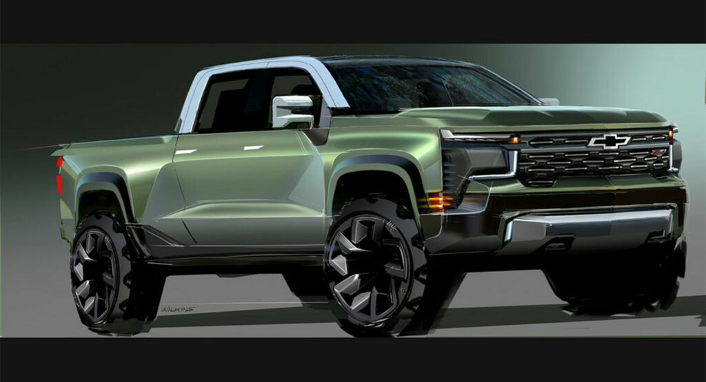  Should Chevy’s Next-Gen Pickups Look Like This GM Design Sketch?