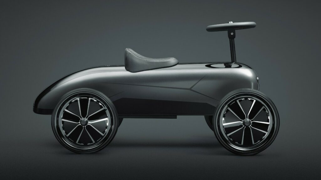 DS Created A Stylish Ride-On Car With Alcantara Seat