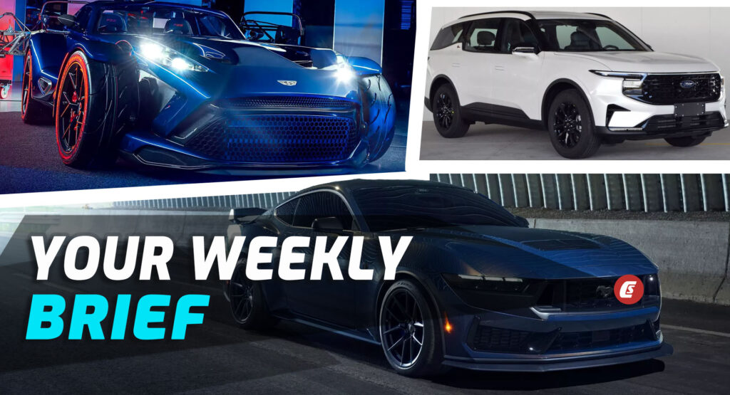  2024 Ford Mustang And Edge Hybrid, Donkervoort F22 And CarScoops Redesign: Your Weekly Brief