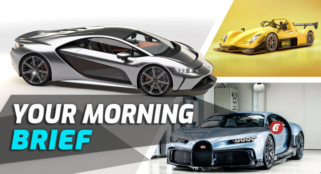  Bertone GB110, Bugatti Chiron Profileé, And Radical SR3 XXR: Your Morning Brief