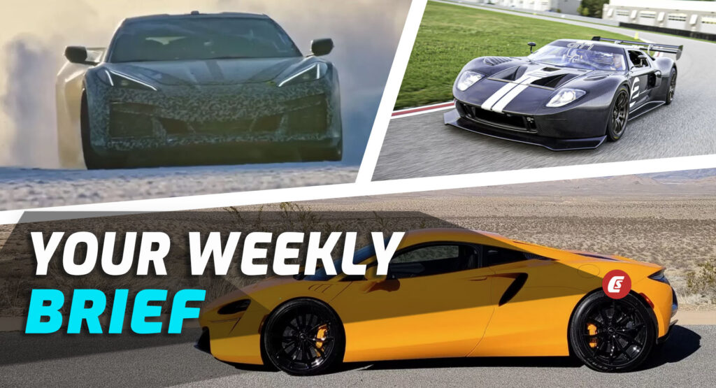  McLaren Artura Driven, Ford GT40 Tribute, And 2024 Corvette E-Ray Goes Drifting: Your Weekly Brief