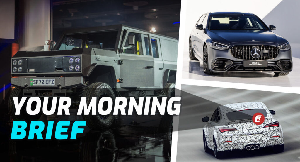  Munro MK_1 EV, 2024 Mercedes-AMG S63 Hybrid, And Acura Integra Type S: Your Morning Brief
