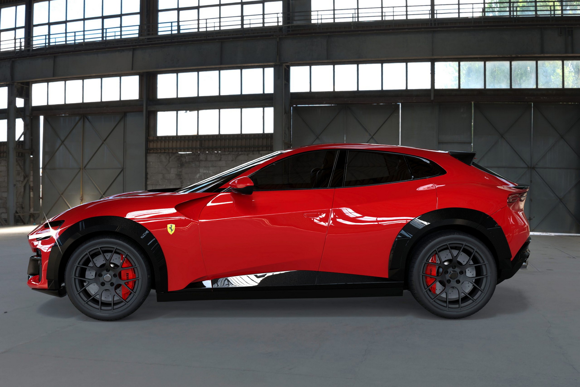 DMC Makes Ferrari Purosangue Wider And Louder
