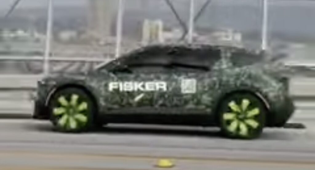  First $30k Fisker Pear EV Prototype Looks Peachy On Los Angeles Test Run