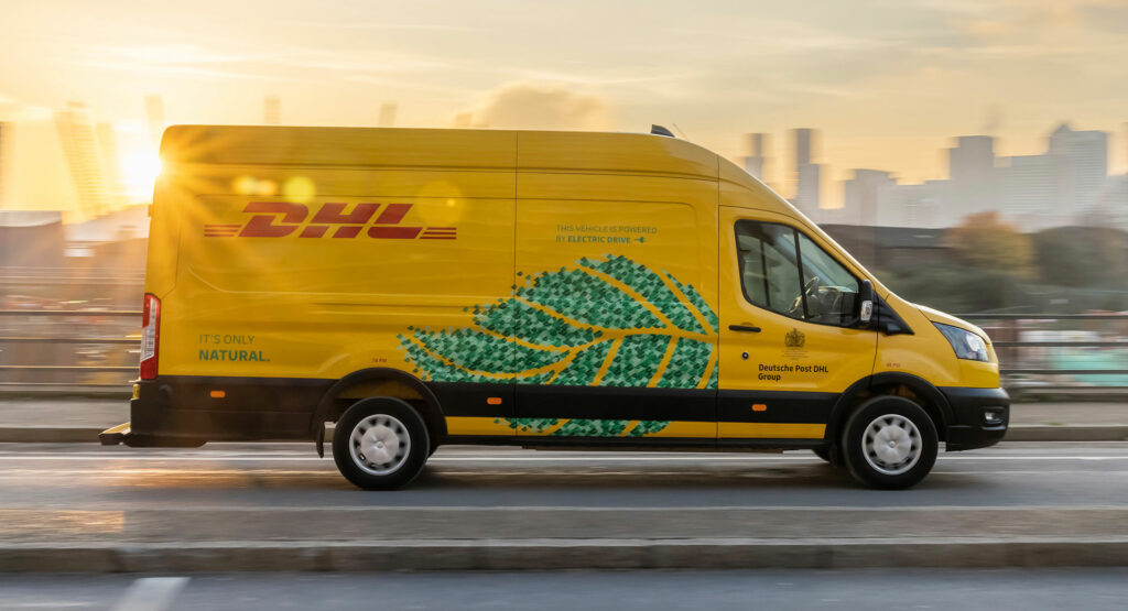  Ford To Supply DHL Group With Thousands Of Electric Delivery Vans