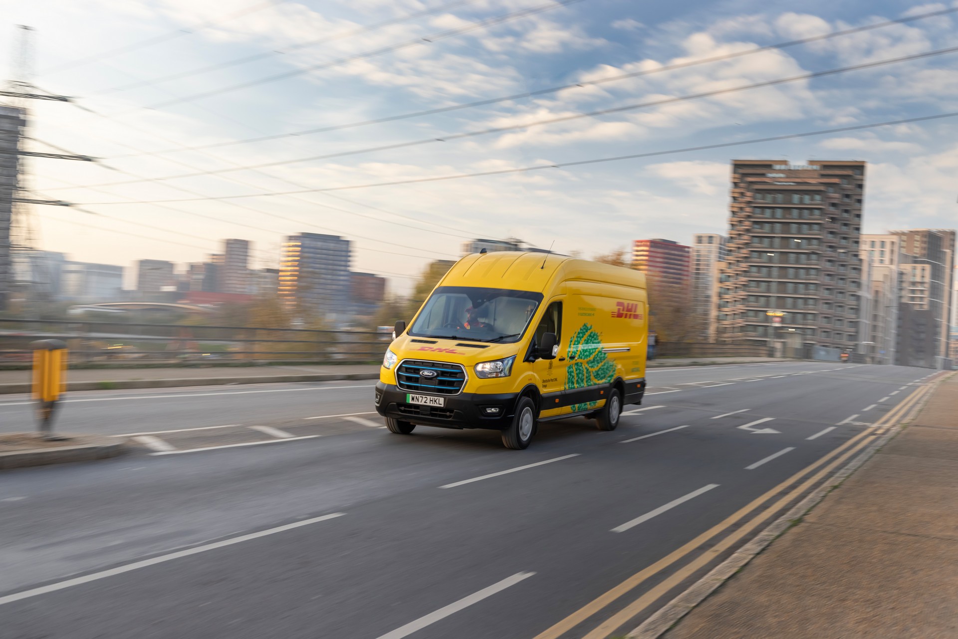 Ford To Supply DHL Group With Thousands Of Electric Delivery Vans