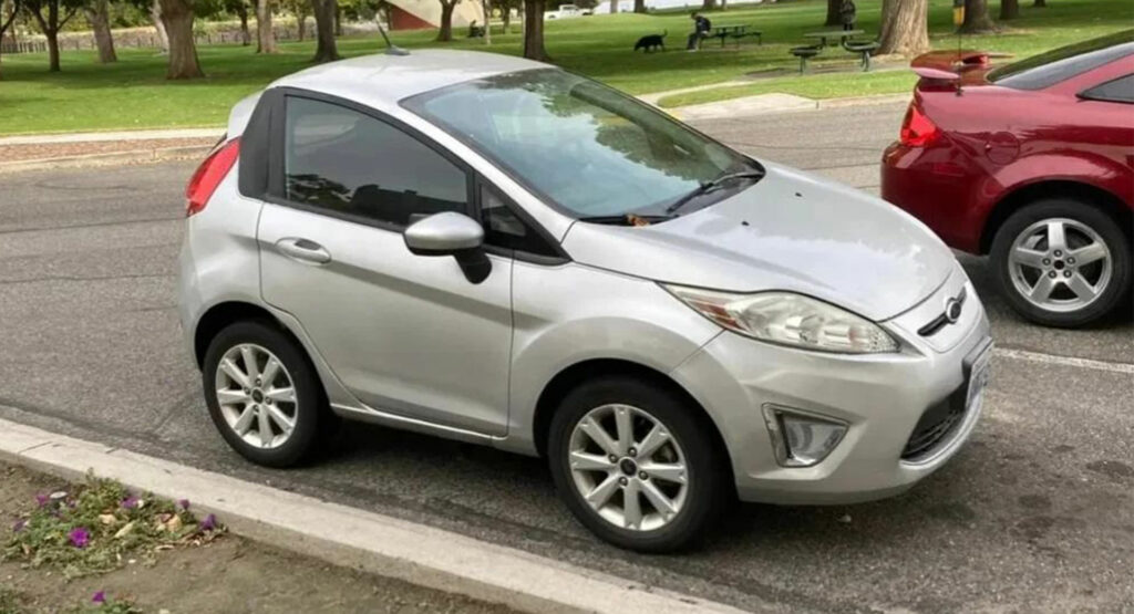  Comically Compressed Ford Fiesta In Washington Defies All Logic