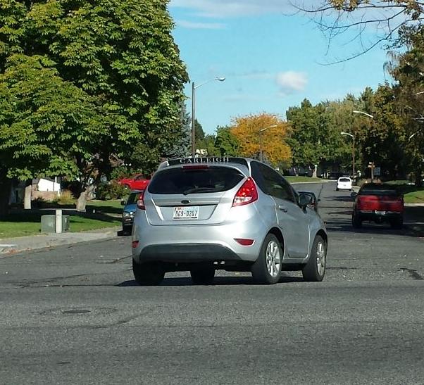 Comically Compressed Ford Fiesta In Washington Defies All Logic