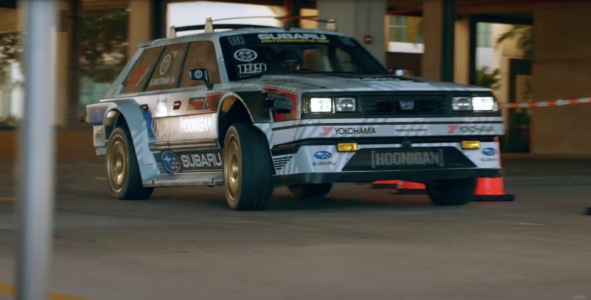 862-HP Subara Wagon Dices With Monster Trucks, A Fighter Jet And 3000-HP El Camino In Gymkhana 2022