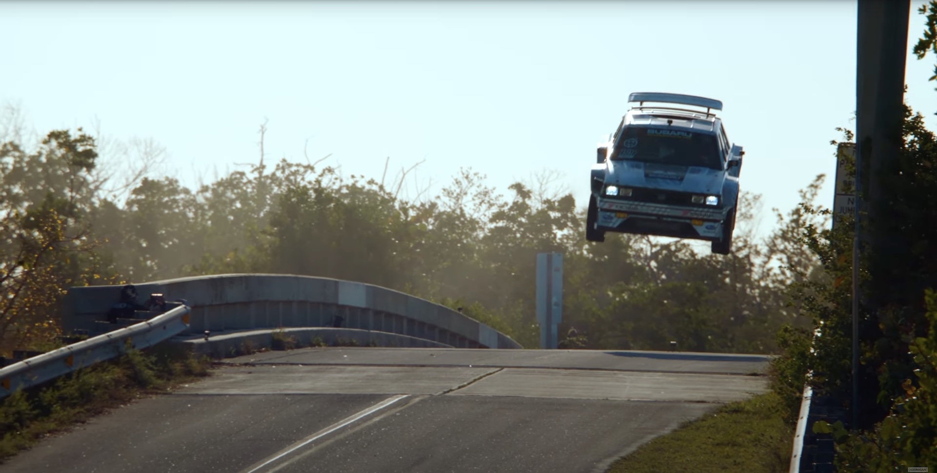 862-HP Subara Wagon Dices With Monster Trucks, A Fighter Jet And 3000-HP El Camino In Gymkhana 2022