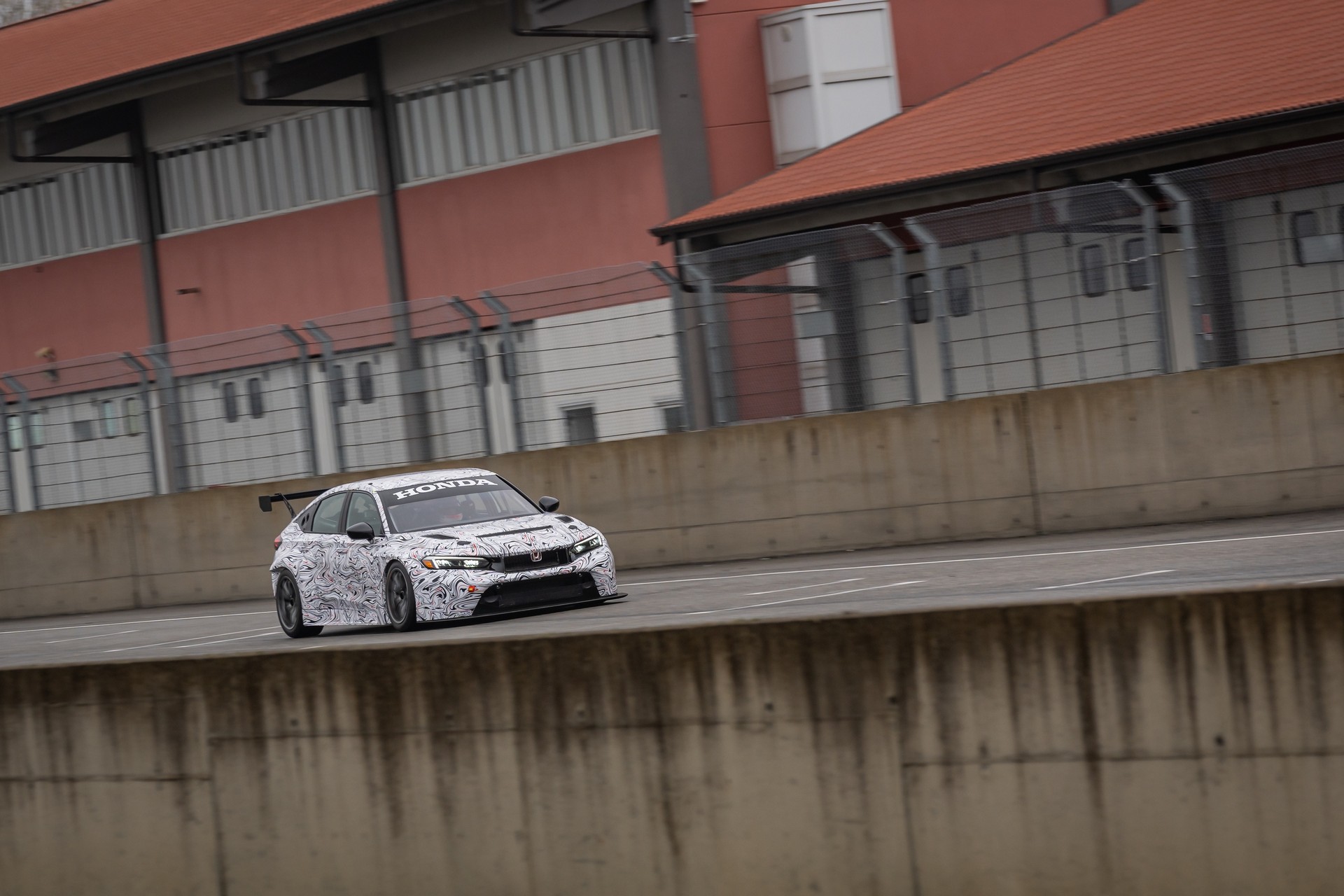 Honda Teases New Civic Type R TCR Car Ahead Of April Track Debut
