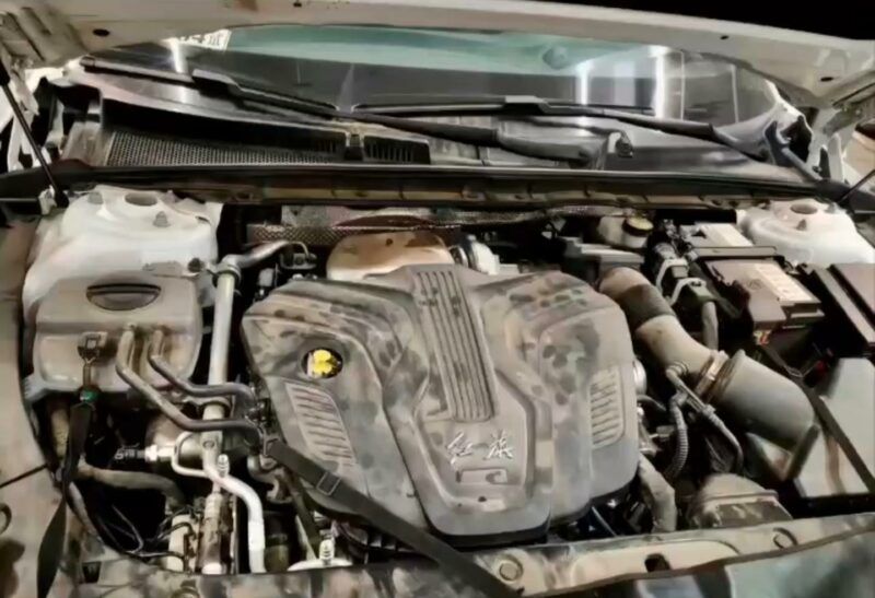 Hongqi’s Upcoming H6 Sedan Looks The Part In Matte Silver And Turquoise