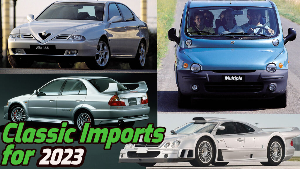  10 Import Cars That Get Their 25-Year Green Cards In The USA In 2023