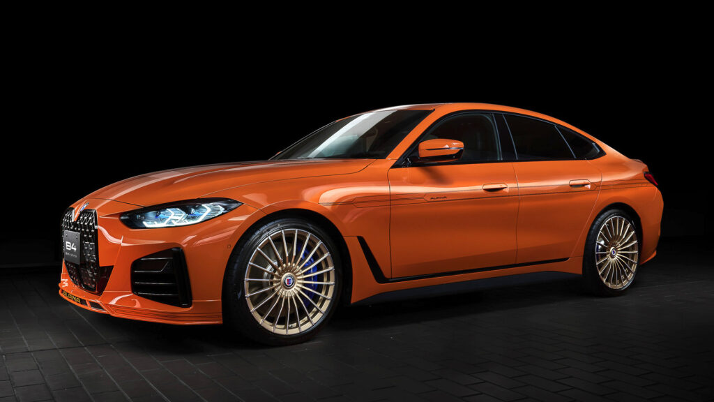  One-Off Japan-Only Fire Orange Alpina B4 Gran Coupe Has US Green With Envy