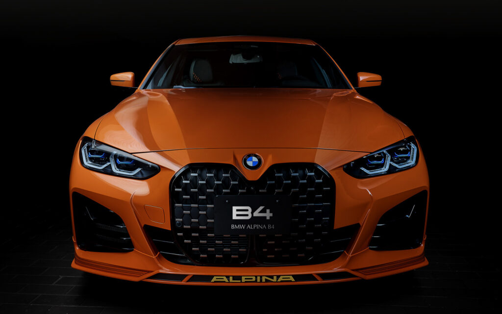  One-Off Japan-Only Fire Orange Alpina B4 Gran Coupe Has US Green With Envy