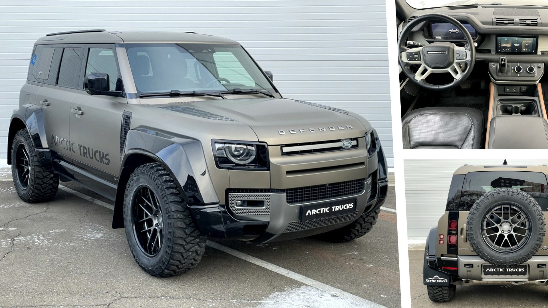 Land Rover Defender Gains 35-Inch Tires And Wide Bodykit By Arctic Trucks