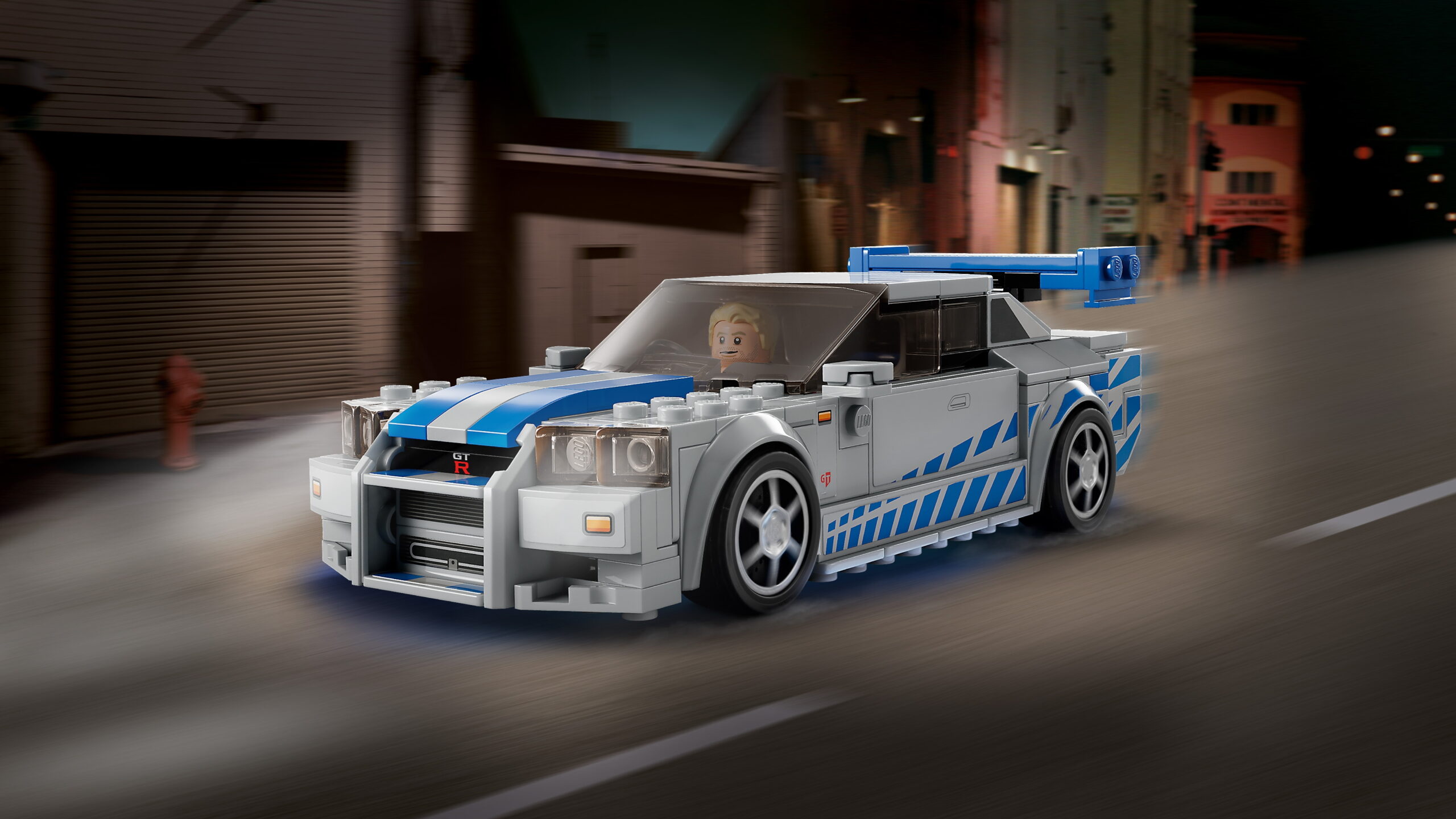 New Lego Speed Champions R34 Nissan GT-R ‘2 Fast 2 Furious’ Comes With Brian O’Conner Figure