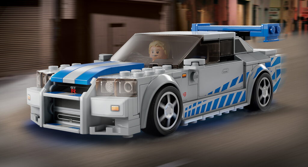  New Lego Speed Champions R34 Nissan GT-R ‘2 Fast 2 Furious’ Comes With Brian O’Conner Figure