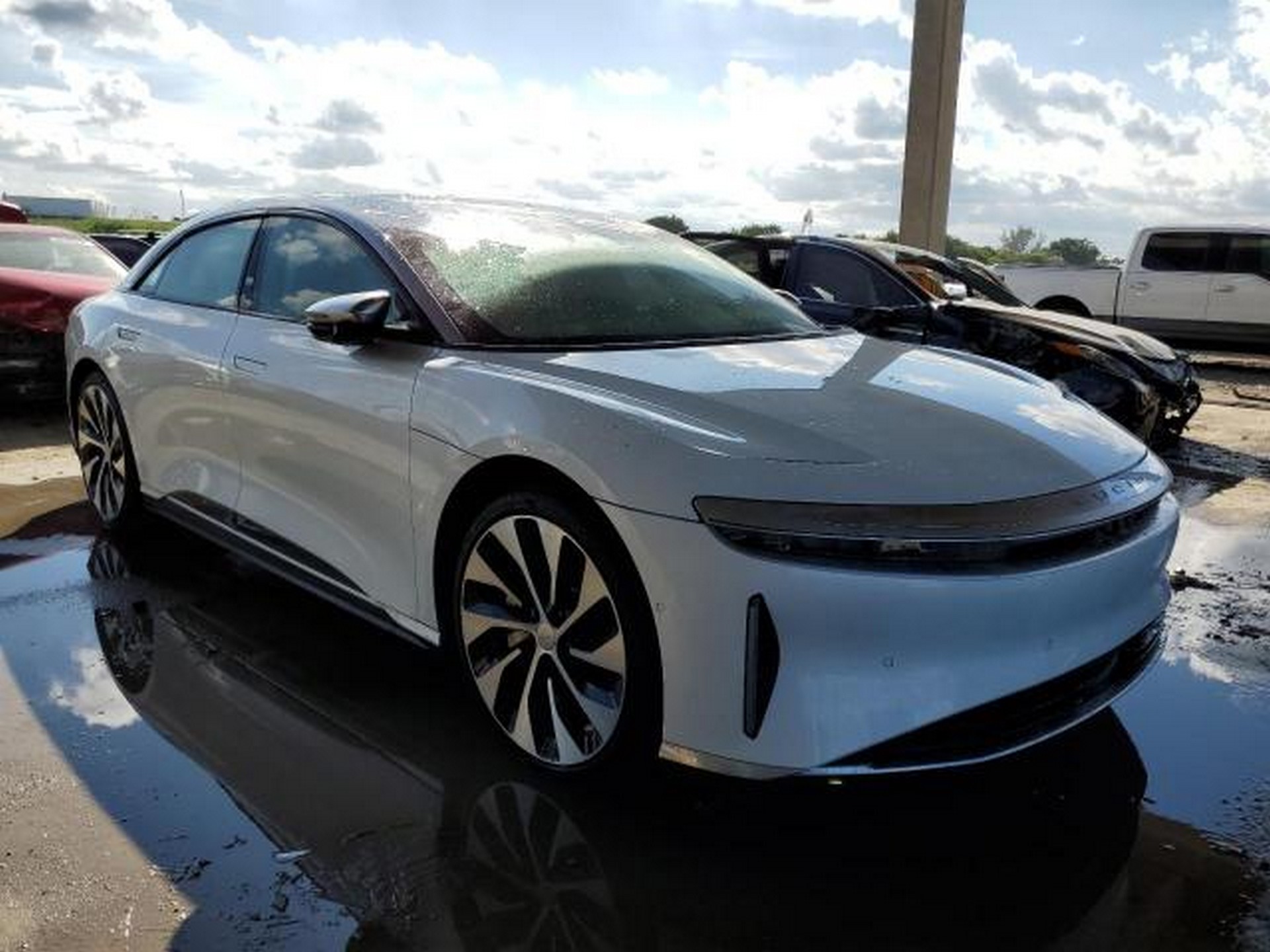 Are These Flooded Lucid Motor Air EVs Worth The Trouble Saving?