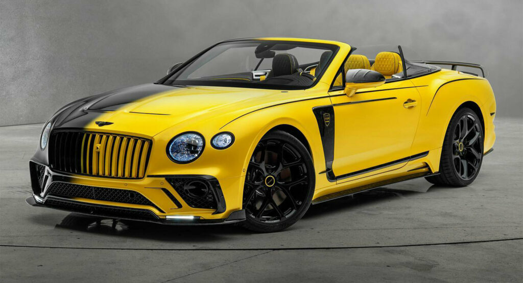  Mansory’s Latest Bentley Continental GT Looks Like It Was Vandalized