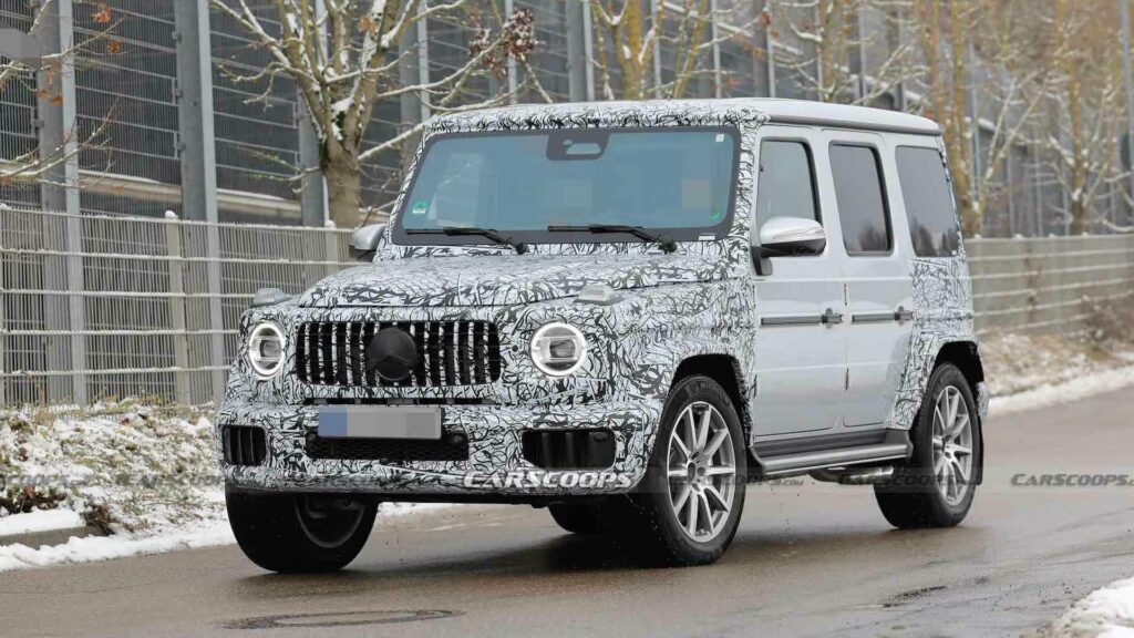 Curvy Is Still A Cussword For The Facelifted Mercedes G-Class