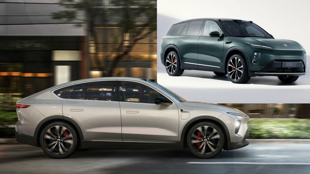  Nio Introduces New EC7 Crossover Coupe, Redesigned ES8