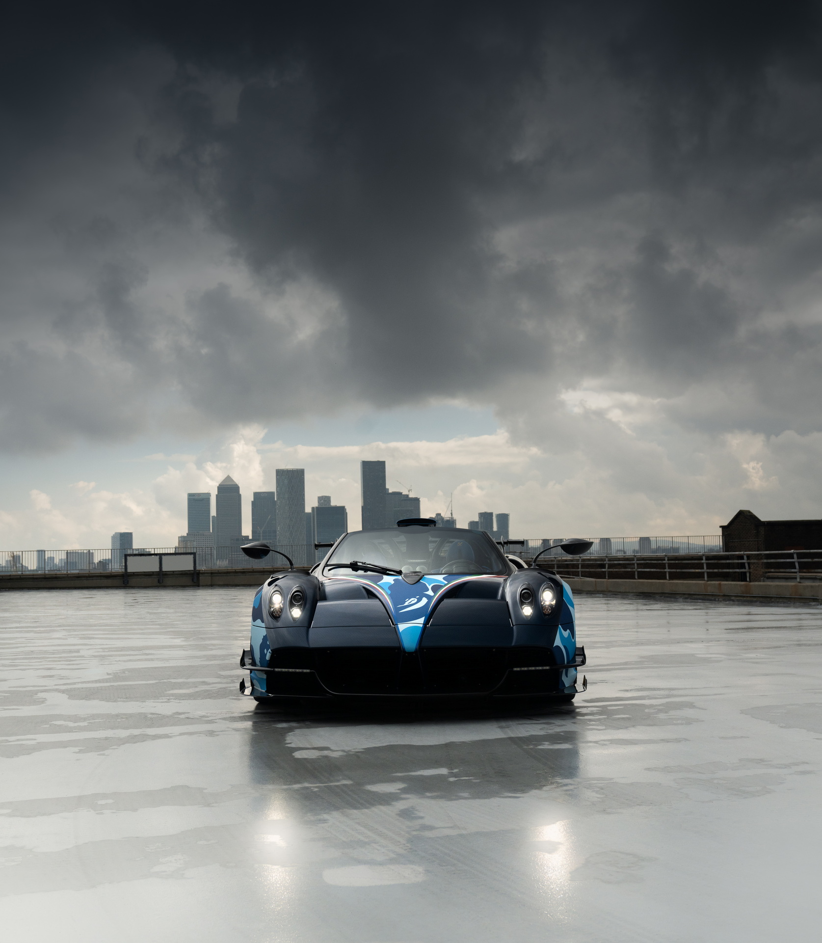 Someone Liked BAPE Fashion Brand So Much That He Had Pagani Make Him A Matching Huayra