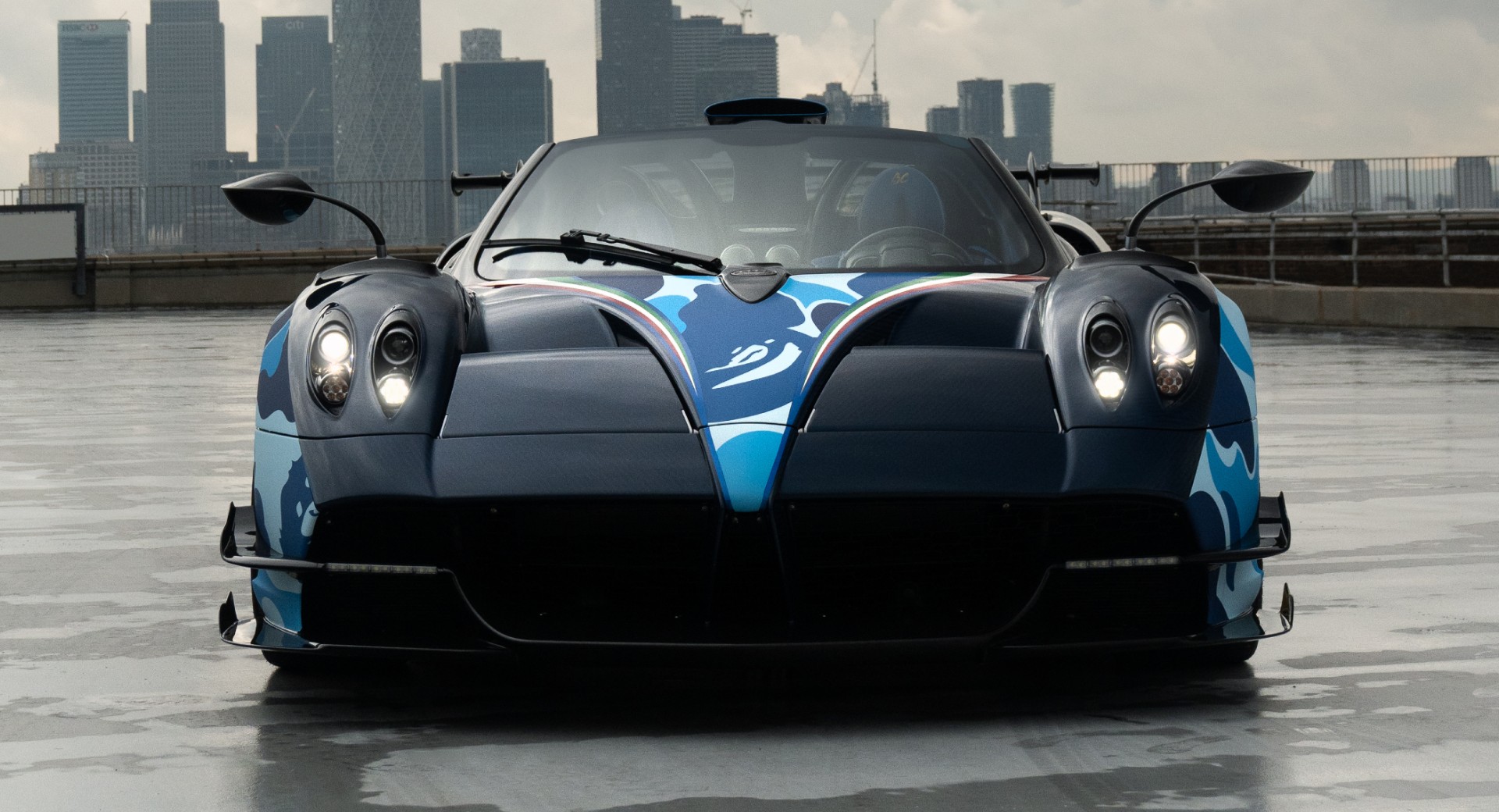 Someone Liked BAPE Fashion Brand So Much That He Had Pagani Make Him A Matching Huayra