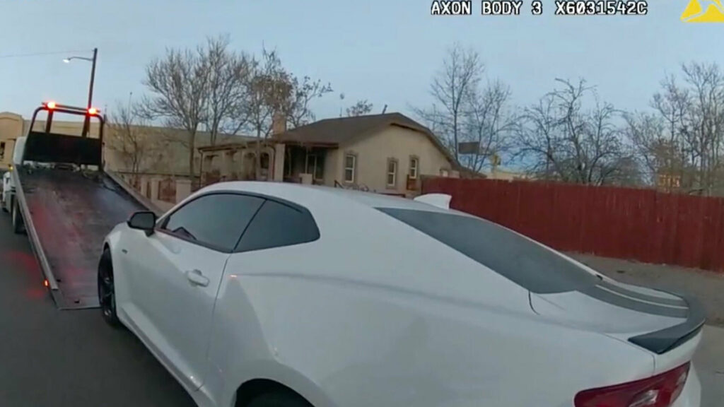  Colorado Police Crack Down On Street Racing, Seize Chevy Camaro
