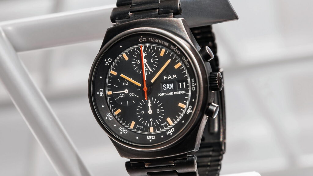  Porsche Design Is Behind The Popularity Of Black Watch Faces