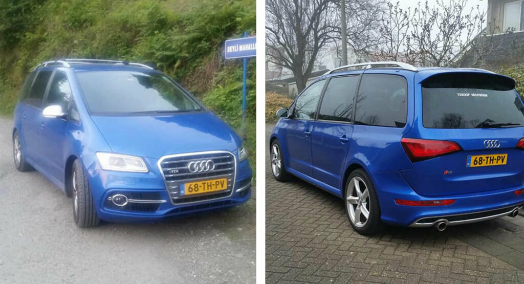  This Is The World’s Only Audi Alhambra Minivan